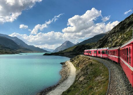 Pociągiem przez Szwajcarię